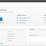 wordpress screen