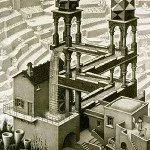 Escher Waterfall