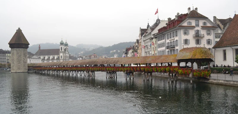 Ponte Kapellbrücke (Lucerna).