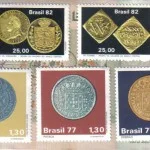 selos moedas