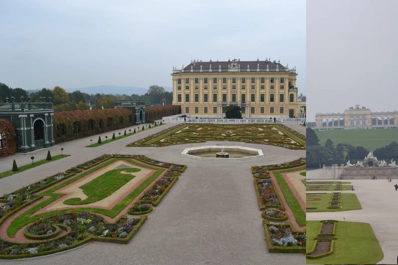 Palácio de Schönbrunn, Viena (detalhe)