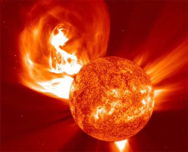 Ejeção de massa coronal do Sol (Imagem: NASA/SDO)