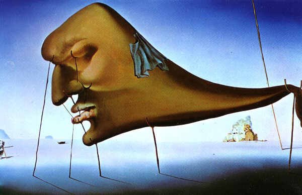 O sono - Salvador Dali.