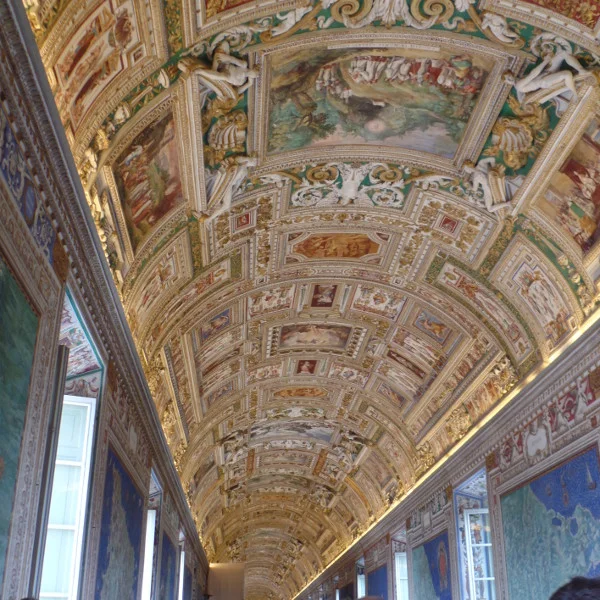 Galeria dos Mapas (Museus do Vaticano). Foto: ViniRoger.