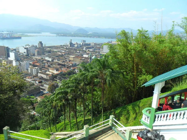 Funicular de Santos no Monte Serrat. Foto: ViniRoger.