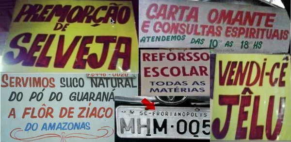 Palavras escritas de modo inadequado dificultam a comunicação