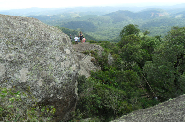 Vista da Pedra Redonda. Foto: ViniRoger.