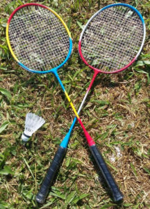 badminton raquetes