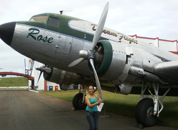 DC-3 no Museu Asas de Um Sonhos. Foto: ViniRoger