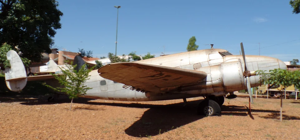 Lockheed Lodestar do Museu Eduardo Matarazzo. Foto: ViniRoger