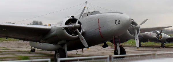 Lockheed Lodestar exposto no MUSAL (FAB 2006, operou até 1968 inclusive sendo o primeiro a servir exclusivamente ao Presidente da República). Foto: ViniRoger