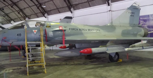 F-2000 Mirage no Museu Aeroespacial. Foto: ViniRoger