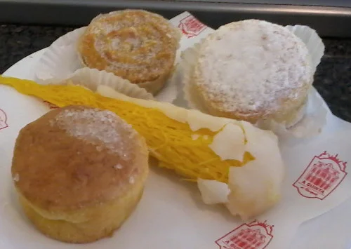 Doce de nozes com castanha, fofo de belas, pingo de tocha e papo de anjo. Foto: ViniRoger