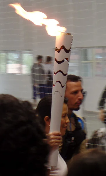Tocha paralímpica. Foto: ViniRoger