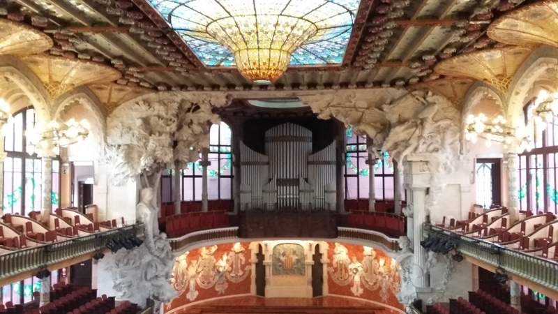 Palau de la Musica Catalana. Foto: ViniRoger