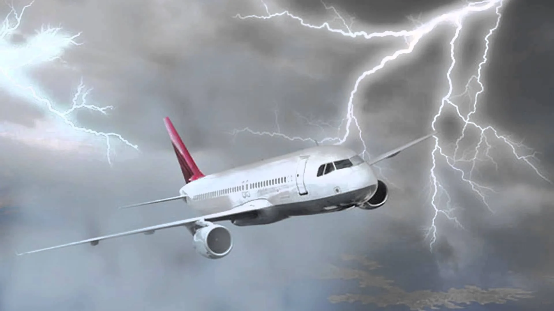 aviao raios