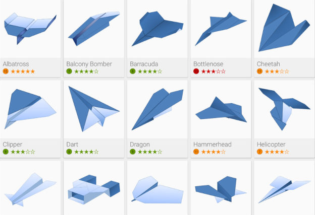 paper airplanes models