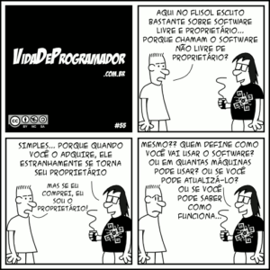 tirinha vida programador