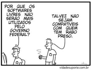 tirinha vida suporte