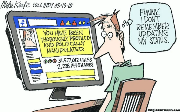 cartoon facebook