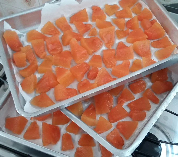melao cristalizado