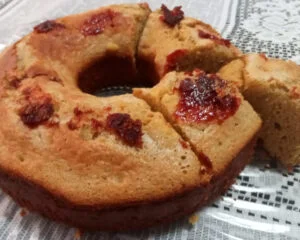 Bolo Massacration com goiabada. Foto: ViniRoger