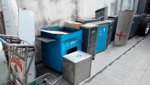 Trolleys, partes de aeronave e carrinhos de manutenção