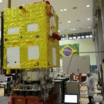 CBERS 4A no LIT/INPE. Fonte: INPE/Divulgação