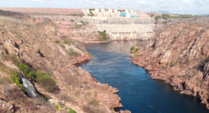 Paulo Afonso IV vista da ponte metálica