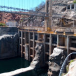 Usina e ponte da novela