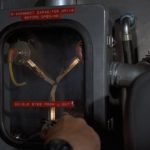 Capacitor de fluxo instalado na máquina do tempo. Fonte: Futurepedia