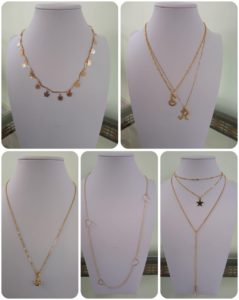 Gargantilhas. Foto: Bijoux Beautiful Girls