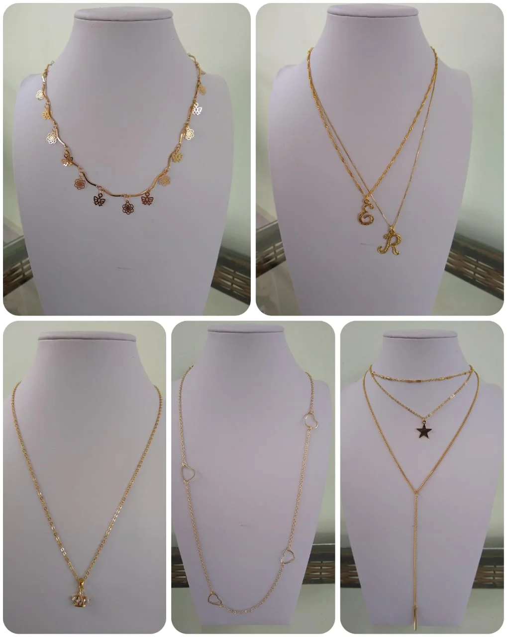 Gargantilhas. Foto: Bijoux Beautiful Girls