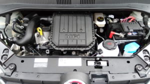 Motor do Volkswagen up! Foto: ViniRoger
