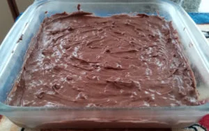 Fudge da receita. Foto: ViniRoger