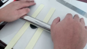 Passo 3: Dimensionamento da massa. Foto: ViniRoger