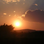 Pôr do sol. Foto: ViniRoger