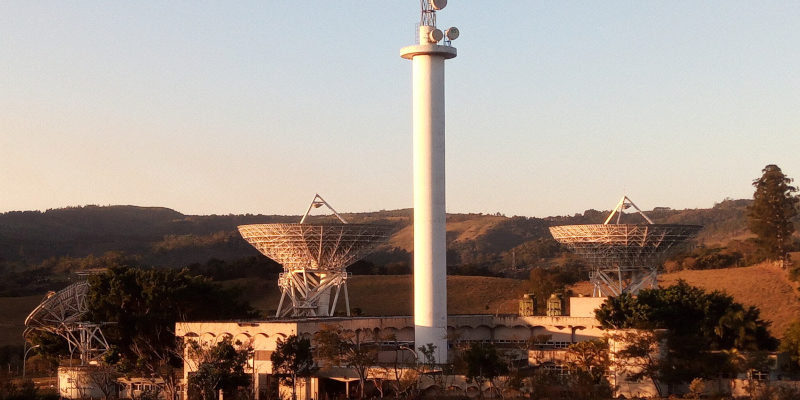 Estação terrena de satélites da Embratel em Morungaba/SP. Foto: ViniRoger