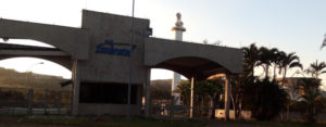 Entrada da estação terrena de satélites da Embratel em Morungaba/SP. Foto: ViniRoger