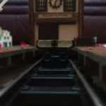 Desengate e prédio com relógio