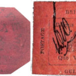 Selos de 1 e 4 centavos da Guiana. Fonte: Wikipedia