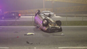 Acidente na BR-277 de 2 de agosto de 2020. Fonte: CNN/Reprodução