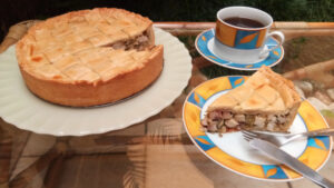 Torta de palmito da receita para forma de 22 cm de diâmetro. Foto: ViniRoger