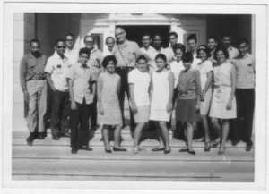 Alunos de Meteorologia (Havana dez 1967)