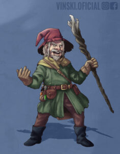 Ilustração do Skorlun. Arte: Vinski