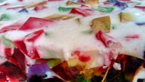 Gelatina mosaico. Foto: ViniRoger