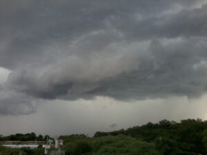 Cumulonimbus pannus praecipitatio. Foto: ViniRoger