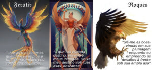 Deuses idolatrados pelos aarakocras. Fonte: Lantartia