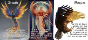 Deuses idolatrados pelos aarakocras. Fonte: Lantartia