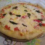 Pizza marguerita feita seguindo ao máximo a receita tradicional napolitana. Foto: Eliana Reis